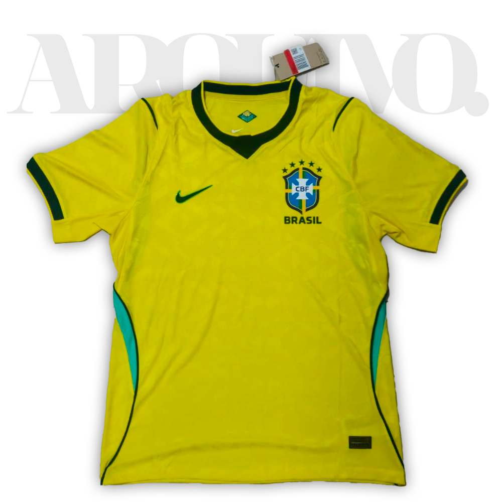 Camisa Brasil 2026 I Amarela - Versão Jogador - PRIMEIRO LOTE