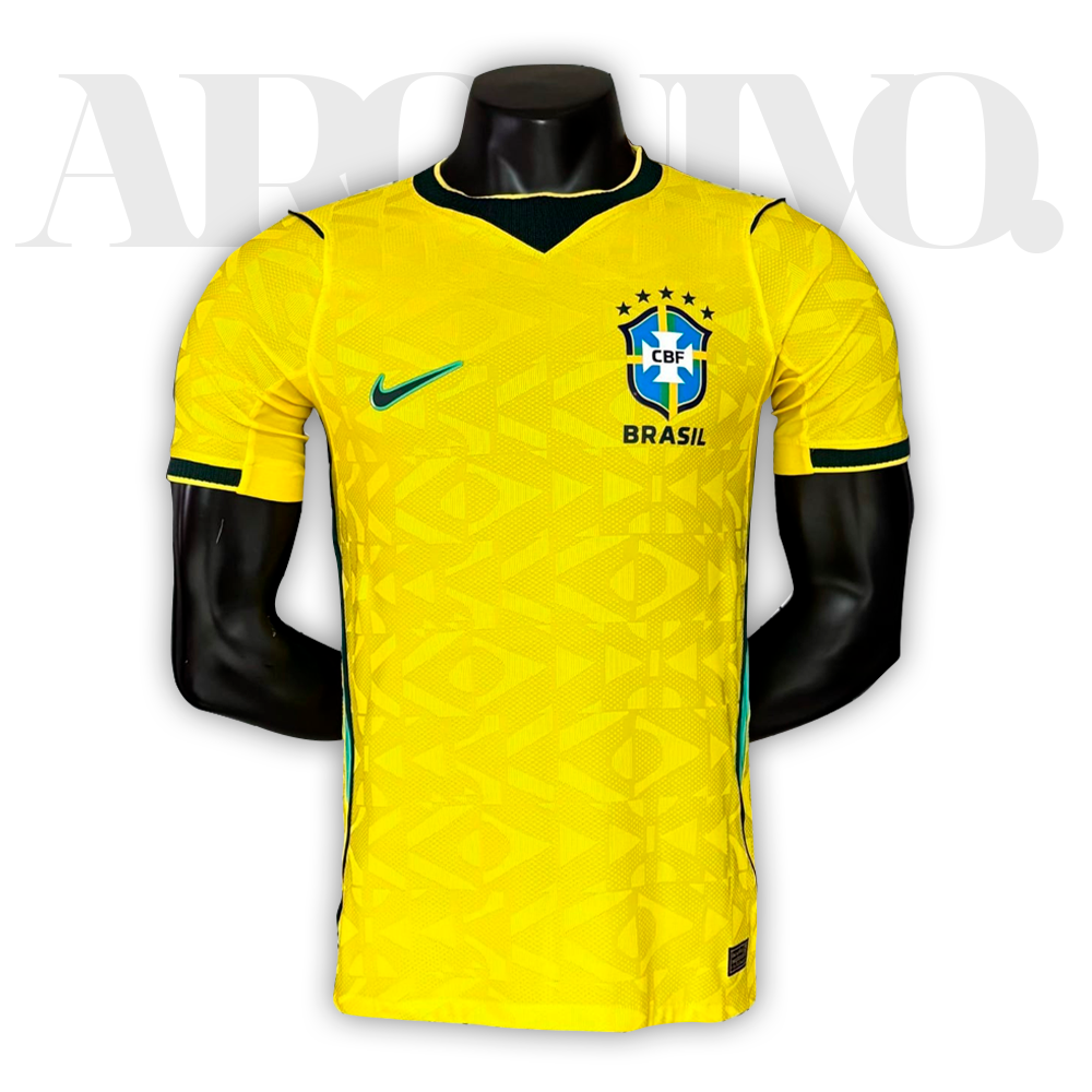 Camisa Brasil 2026 I Amarela - Versão Jogador - PRIMEIRO LOTE