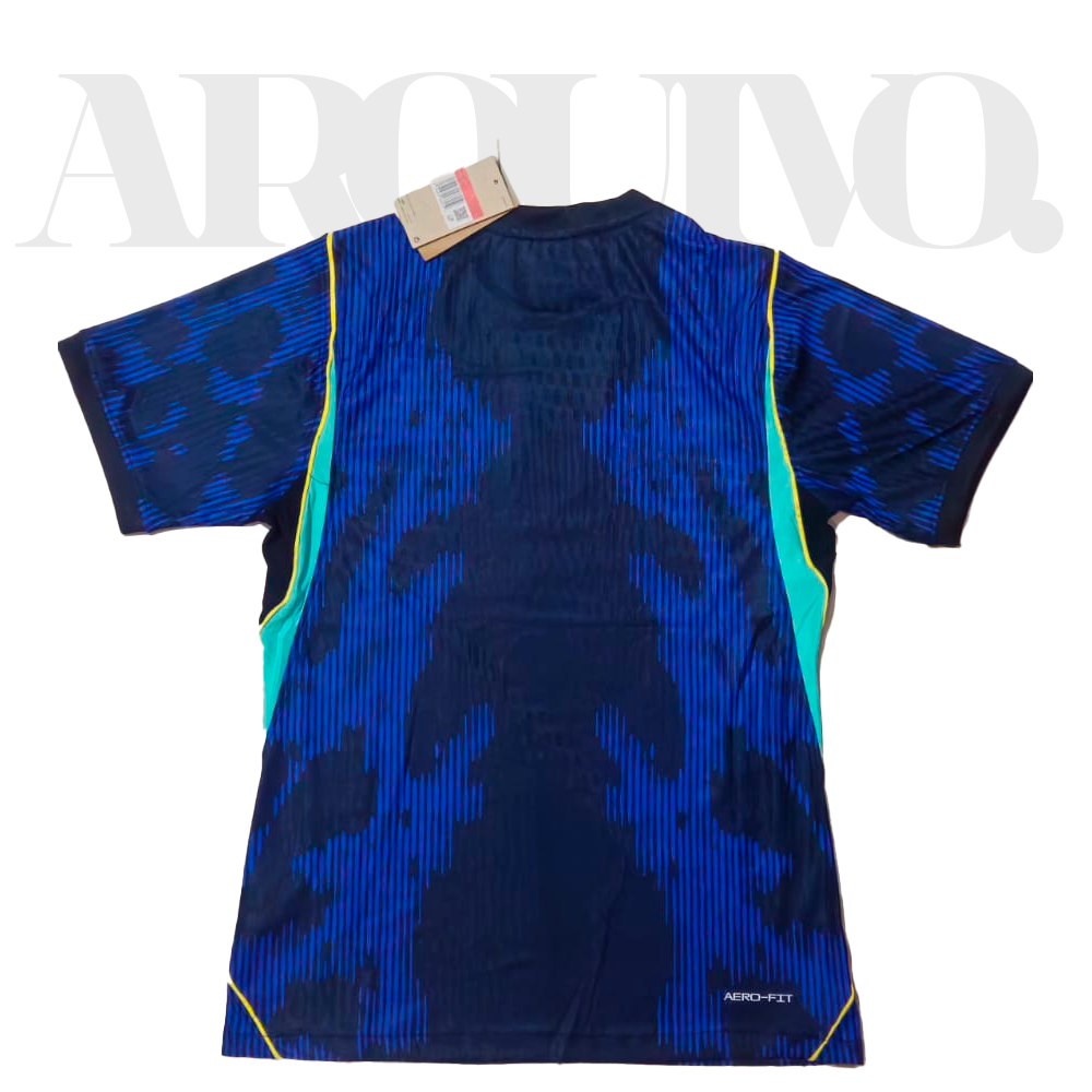 Camisa Brasil 2026 II Azul - Versão Jogador