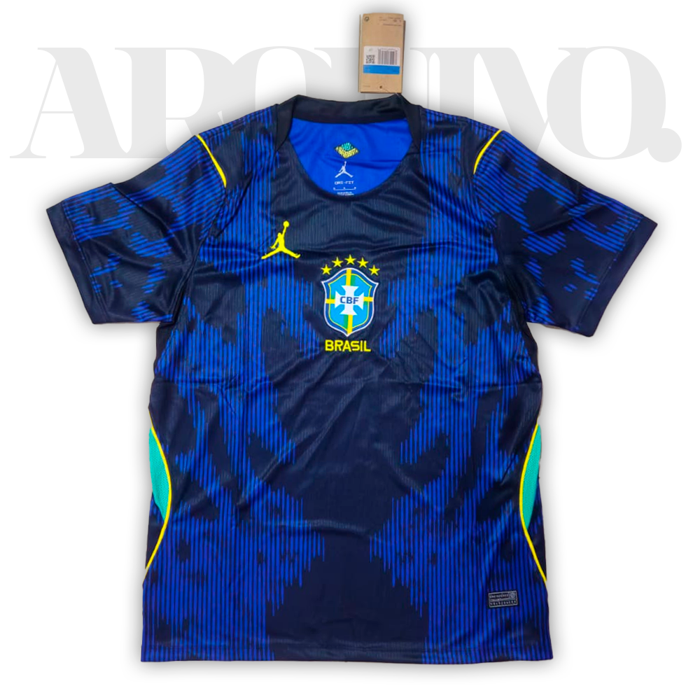 Camisa Brasil 2026 II Azul - Versão Torcedor